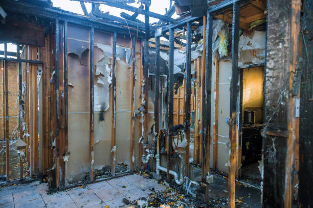 Professional Emergency Fire Cleanup technician working in Nooksack, WA